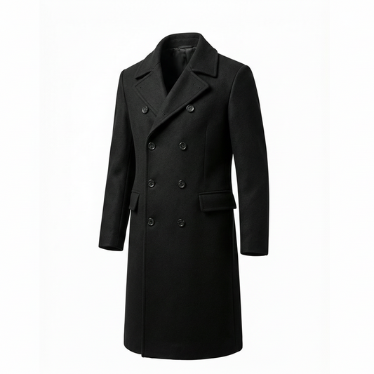LORNEWEAR Men’s Classic Overcoat – English Style